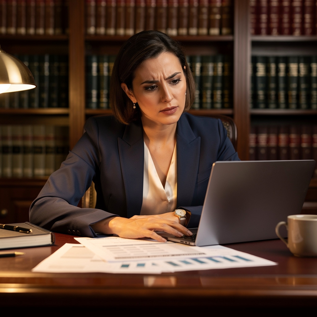 Person analysiert Immobilienpreise mit Datenmaterial